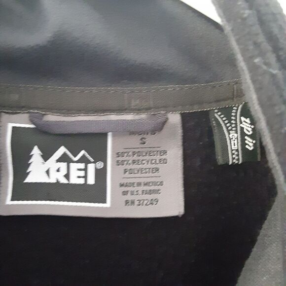 REI Adult Mens S Recycled Polyester Full Zip Jacket Outdoor Hiking Camping - Picture 5 of 8